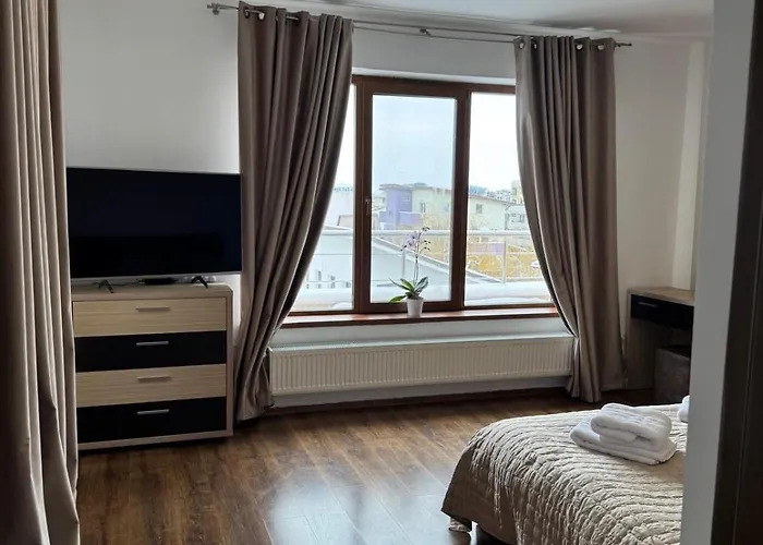 Bright Penthouse Mamaia Nord 公寓